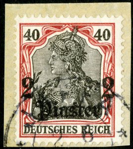 Germany Offices In Turkey Stamps # M141 Used With Jaffa Cancel