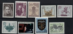 Austria 1971 Commemoratives - Complete - MNH