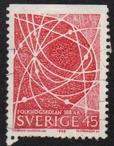 Sweden Sc #792 Used