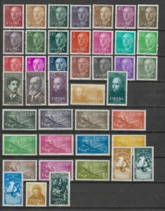 SPAIN 1955 Complete Yearset MNH Luxe