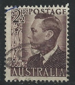 Australia 1951 - 2½d George VI - SG235a used