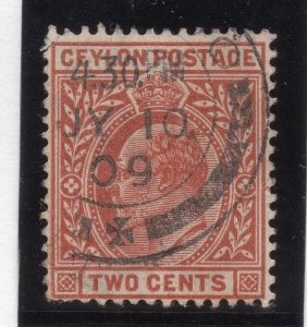 Ceylon 1910-11 Early Issue Fine Used 2c.