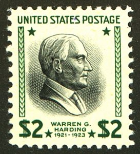 U.S. #833 MINT OG HR