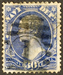 US Stamps # O44 Used VF Official