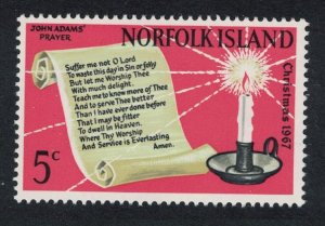 Norfolk Christmas 1967 MNH SC#115 SG#92