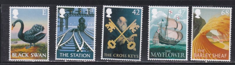 Great Britain # 2148-2152, Pub Signs, Mint NH, 1/2 Cat..