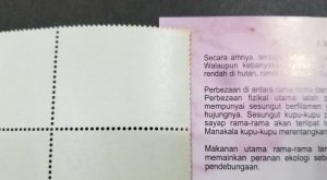 *FREE SHIP Butterflies Of Malaysia 2008 Insect Flower (booklet) MNH *toning