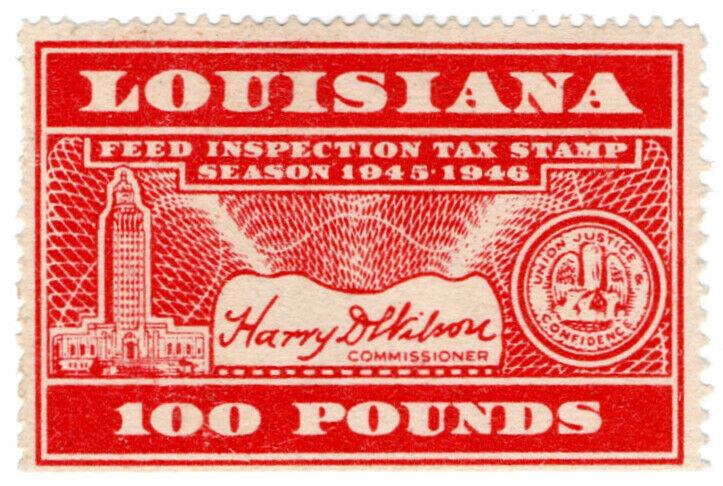 (I.B) US Revenue : Feed Inspection 100lbs (Louisiana)