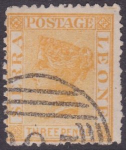 SIERRA LEONE  An old forgery of a classic stamp.............................x737 