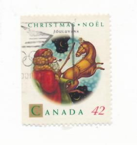 Canada 1992  Scott 1452 used - 42c, Jouluvana, Christmas