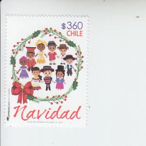 2017 Chile Christmas   (Scott 1656) mnh