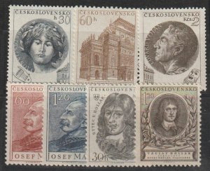 Czechoslovakia SC 624-630 Mint Never Hinged