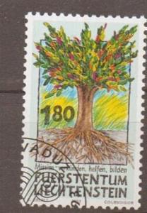 LIECHTENSTEIN SG1054 1993 MISSIONARY WORK FINE USED