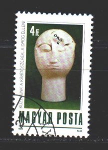 Hungary. 1988. 3971. Drug fight. USED.