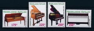 [NA1929] Netherlands Antilles Antillen 2009 Music Instruments Piano MNH #1929-32