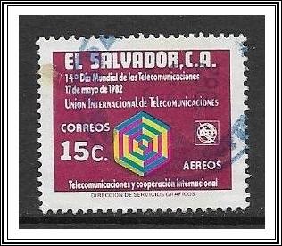 Salvador #C516 Air Mail Used