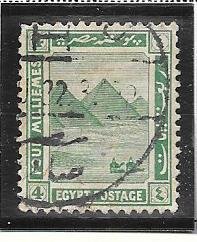 Egypt #65   4m  Scenic types of 1914 (U) CV $6.50