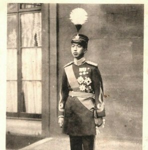 JAPAN Postcard CROWN PRINCE HIROHITO {samwells}PC78