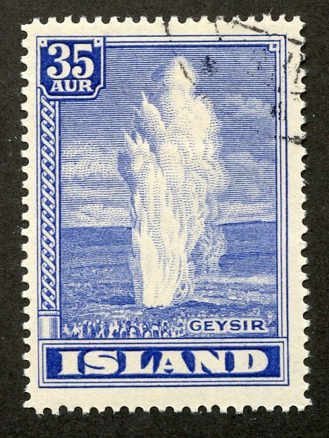 Iceland, Scott #205, Used