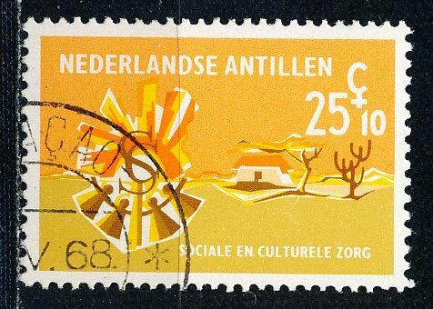 Netherlands Antilles #B88 Single Used