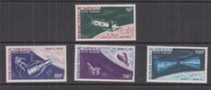 CAMEROON, 1966 Spacecraft set of 4, lhm.