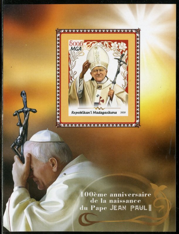 MADAGASCAR 100th BIRTH OF POPE JOHN PAUL II