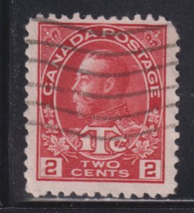 Canada MR3 King George V - War Tax 2¢ 1916