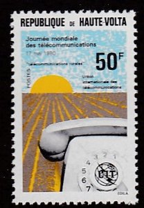 Burkina Faso # 530, World Telecommunications Day, Mint NH, 1/2 Cat.