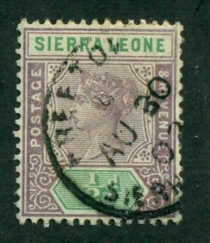 Sierra Leone 1897 #34 U SCV(2018)=$3.50