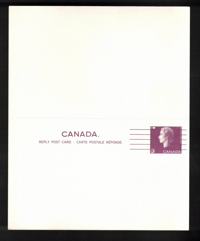 CANADA Scott # UY97a Unused With Reply Card Pre-cancelled