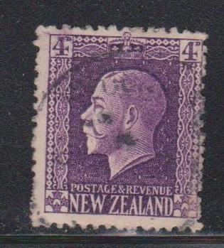 NEW ZEALAND Scott # 151 Used - KGV Head