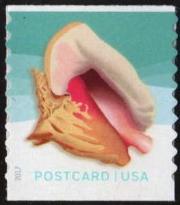 SC#5169 (35¢) Seashells: Queen Conch Coil Single (2017) SA