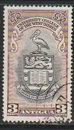 1951 Antigua - Sc 104 - used VF - 1 single - University Issue