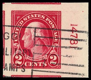 United States #577 Used  a superb gem with 2022 P.S.E. certificate graded Gem...