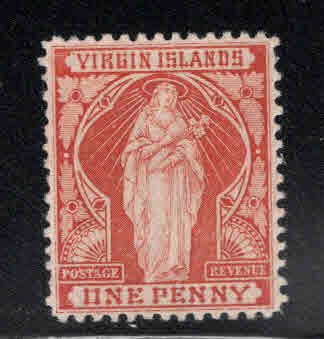 Virgin Islands  Scott 22 MH* Saint Ursula stamp