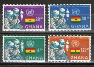 Ghana 336-339 MNH
