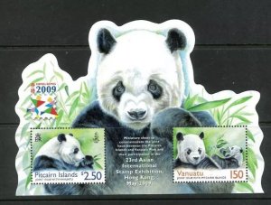 2009	Pitcairn	panda animals klb MNH	304