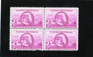 927 Florida, MNH blk/4