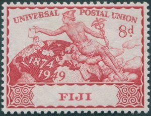 Fiji 1949 8d carmine-red UPU SG274 unused
