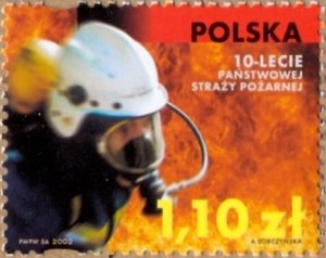 Poland 2002 MNH Stamps Scott 3636 Fire Fighting Fighters