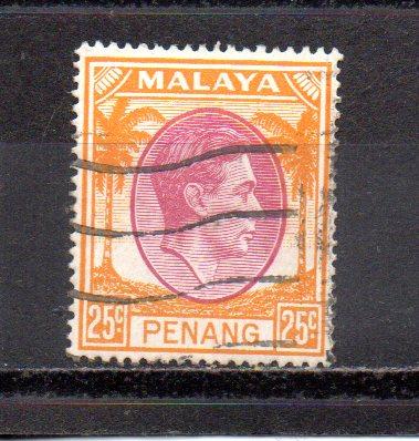 Malaya - Penang 16 used