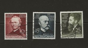 Danzig 238-240 used (416285)