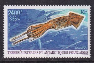 French Southern and Antarctic Territories 287 Squid MNH VF
