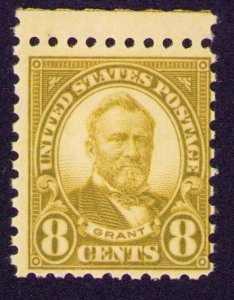 US 8¢ Rotary Press   Stamp # 589 MNH   1926