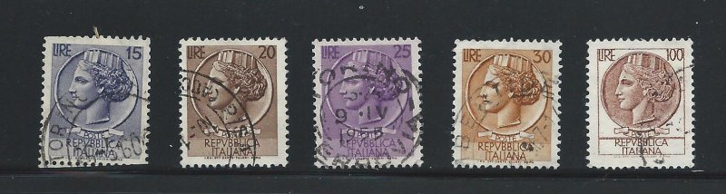 Italy (my#103) Used 10 Cent Collection / Lot