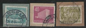 Germany Berlin Scott # 9N108 - 9N110, used, opp