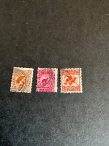 Stamps New Zealand Scott #126-8 used