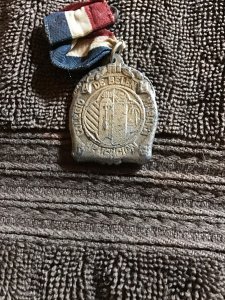 Cuba Vintage.Medalla Colegio Belen Habana.-“Aplicacion”—Size.=1.1/4” x 1”