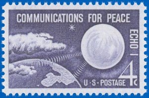 USA Scott #1173, Mint-OG-NH, Graded PSE XF/SUPERB 95, ECHO 1 PEACE, SMQ $25 (SK)