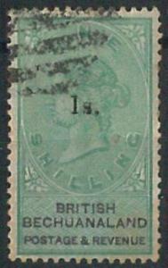 70323 - British BECHUANALAND - STAMP: Stanley Gibbons # 15 - Finely Used